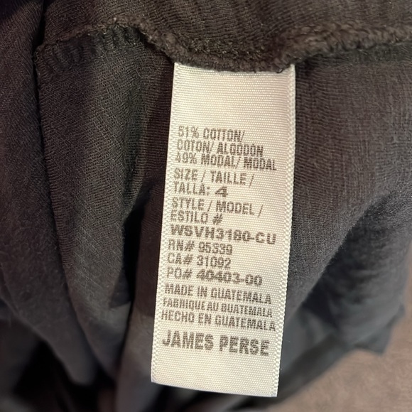 James Perse crew neck long sleeve T-shirt size 4 - Picture 5 of 6